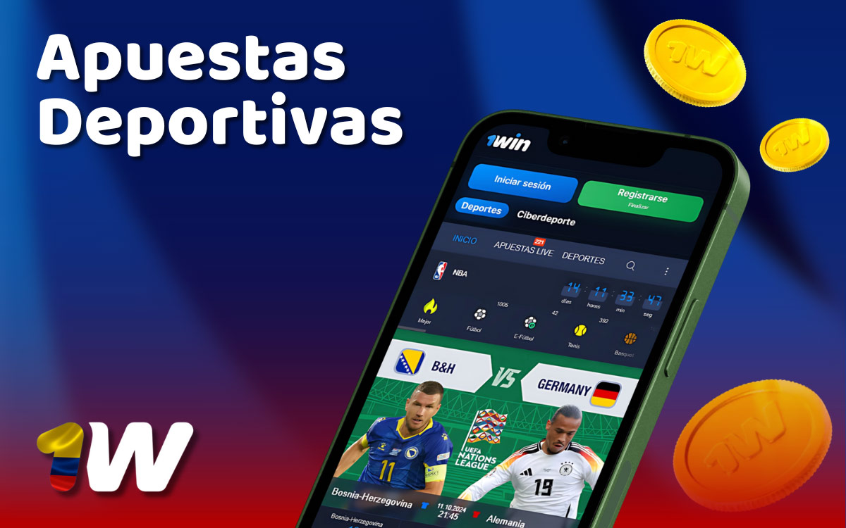 La aplicación 1Win ofrece apuestas deportivas