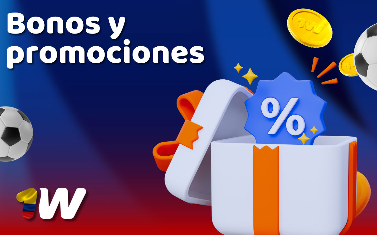 1Win Bonos y promociones 