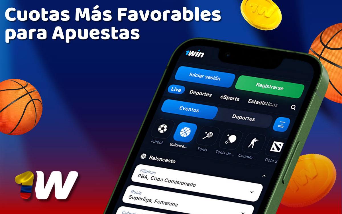 1Win Las cuotas más favorables para apostar 