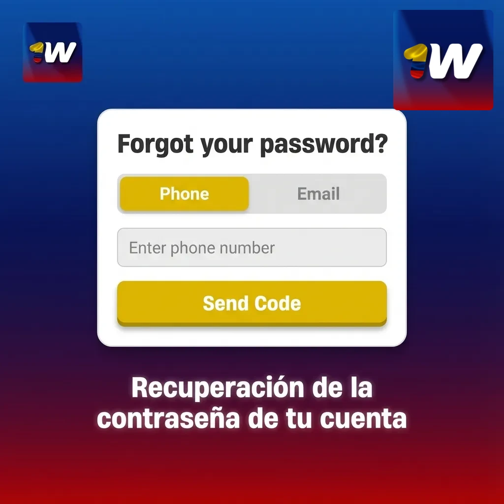 Ilustración de pantalla “Olvidé mi contraseña” con pasos numerados para recuperar acceso vía correo o SMS.