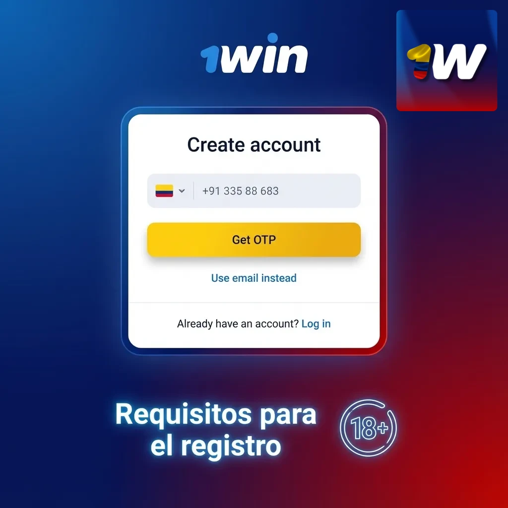 Iconos ilustrando requisitos de registro: mayoría de edad, datos reales, una sola cuenta, documentos válidos y pagos propios.