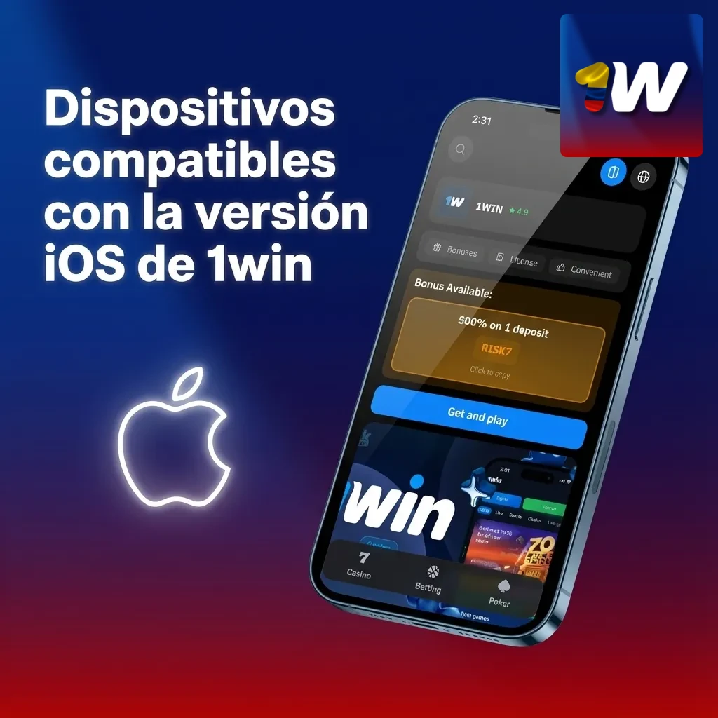 Lista de iPhone y iPad Apple compatibles con la PWA de 1win para apuestas y casino en iOS y iPadOS recientes