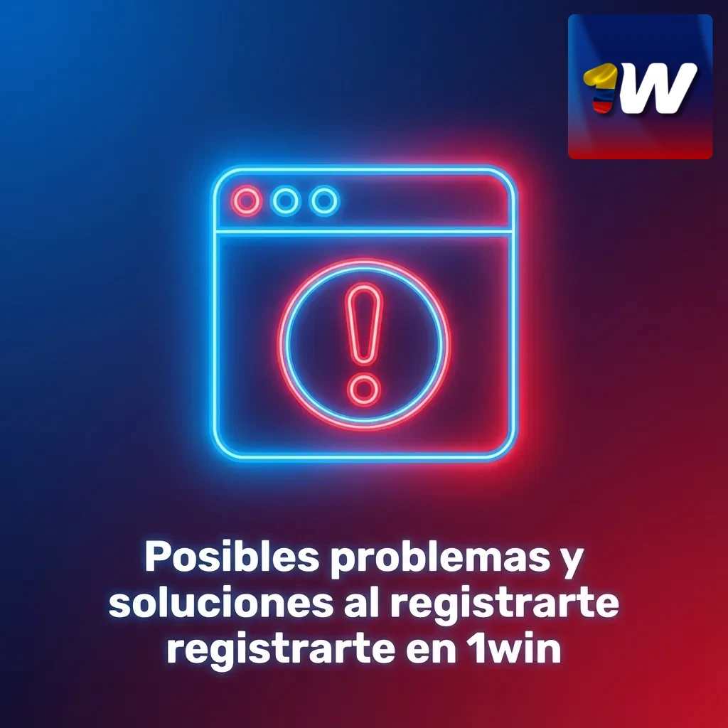 Tabla de problemas frecuentes al registrarse en 1win con sus soluciones recomendadas en español.