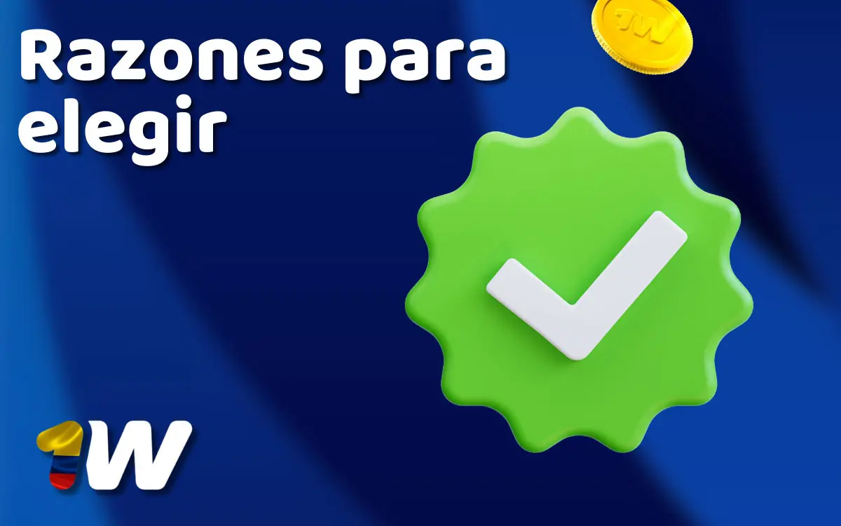 Banner de 1win en Colombia destacando cuotas deportivas, casino online, pagos locales y soporte en español